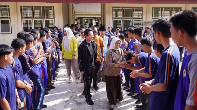 Kegiatan Aksi Bergizi di SMK 1 Karanggayam Kebumen