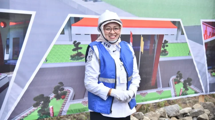 Kegiatan Peletakan Batu Pertama Pembangunan  Stadion Chandradimuka Kebumen