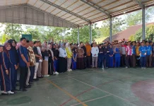 Kegiatan Aksi Bergizi di SMK 1 Karanggayam Kebumen