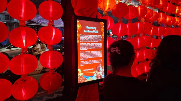 Festival Imlek Jakarta, "Harmony Lantern Walk" Jadi Favorit Warga