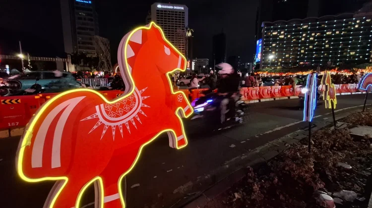 Festival Imlek Jakarta, "Harmony Lantern Walk" Jadi Favorit Warga