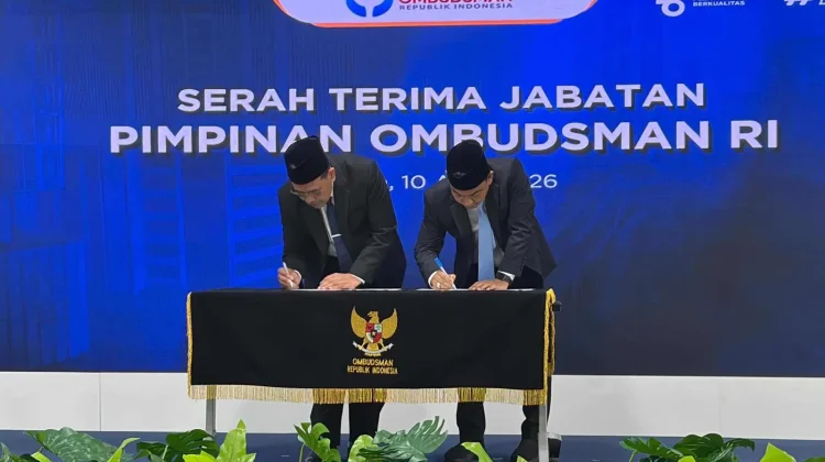 Ombudsman RI Gelar Serah Terima Jabatan Pimpinan Periode 2026-2031