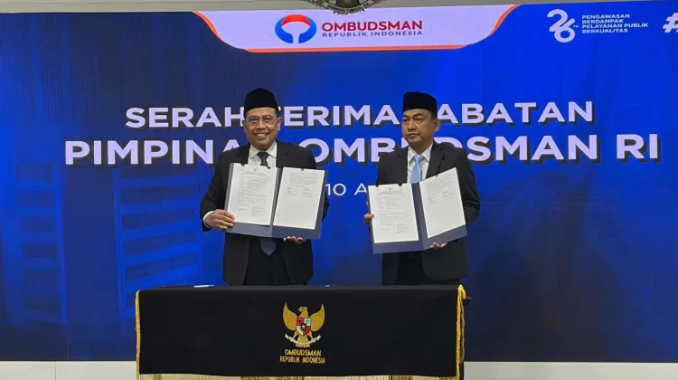 Ombudsman RI Gelar Serah Terima Jabatan Pimpinan Periode 2026-2031