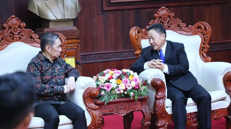 Wamenlu RI Kunjungi Laos, Bahas Penguatan Hubungan Bilateral