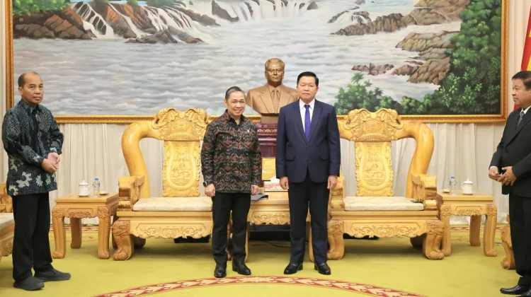 Wamenlu RI Kunjungi Laos, Bahas Penguatan Hubungan Bilateral