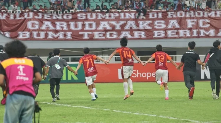 Garudayaksa FC Berpesta, Tiket Liga 1  Digenggam