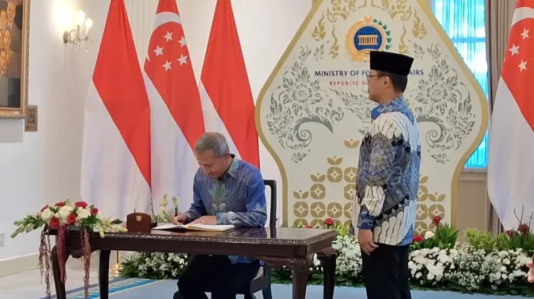 Menlu RI-Menlu Singapura Gelar Pertemuan Bilateral di Jakarta