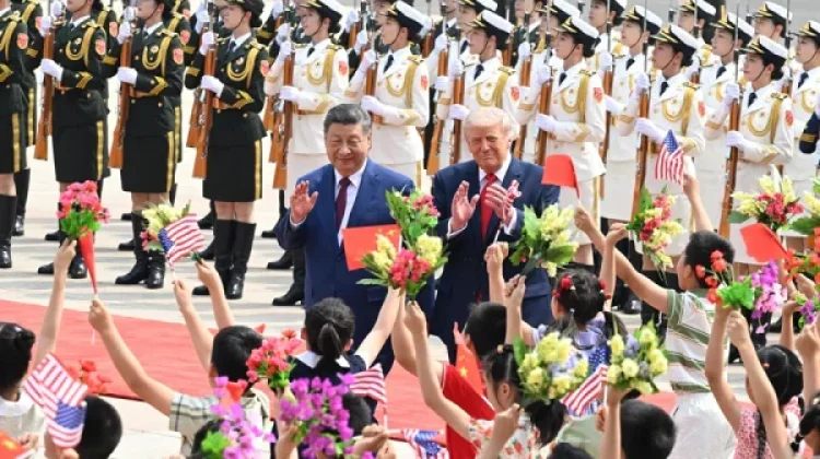 Pertemuan Tingkat Tinggi Presiden Xi dan Presiden Trump di Beijing