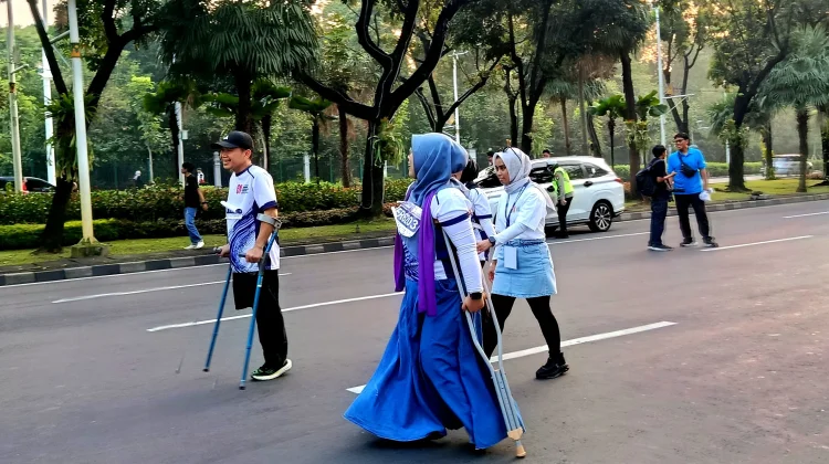 Lemhannas Tegaskan Komitmen Perkuat Ketahanan Nasional lewat Fun Run 2026