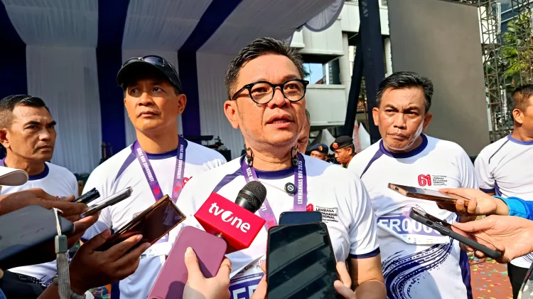 Lemhannas Tegaskan Komitmen Perkuat Ketahanan Nasional lewat Fun Run 2026