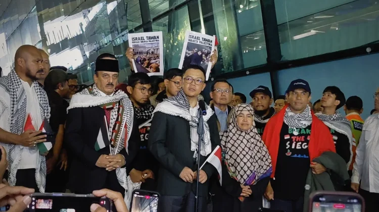 Sembilan WNI Relawan Global Sumud Flotilla Tiba di Tanah Air
