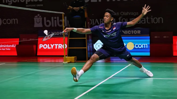 Pengalaman Bicara, Jonatan Christie Hentikan Langkah Alwi Farhan