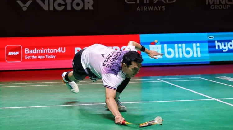 Pengalaman Bicara, Jonatan Christie Hentikan Langkah Alwi Farhan