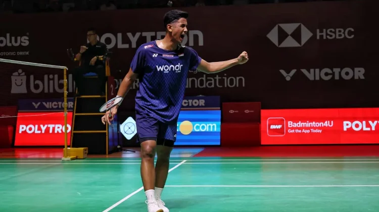 Pengalaman Bicara, Jonatan Christie Hentikan Langkah Alwi Farhan