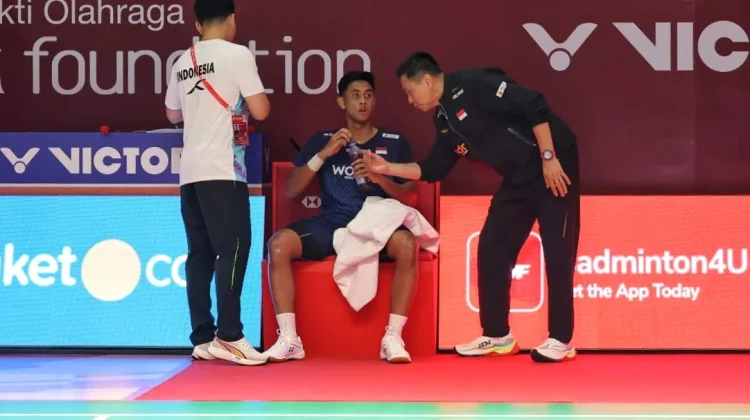 Pengalaman Bicara, Jonatan Christie Hentikan Langkah Alwi Farhan
