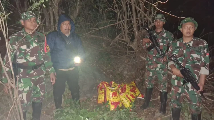 Satgas TNI Gagalkan Penyelundupan 200 Kilogram Beras dari Timor Leste