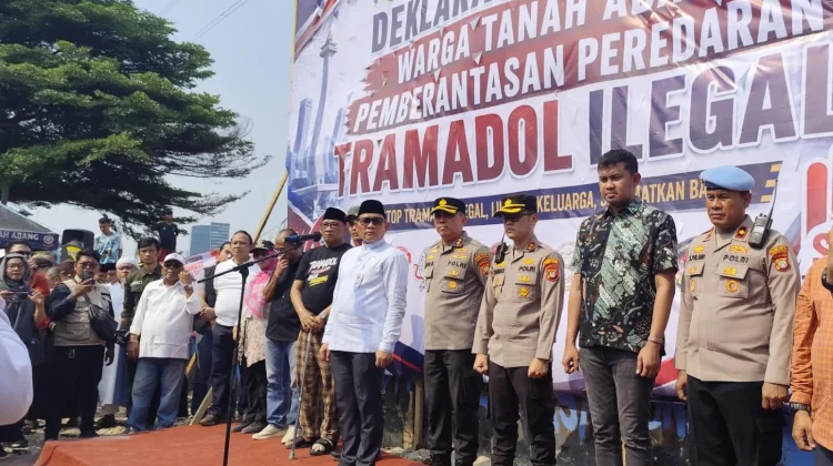 Ormas Tanah Abang Deklarasikan Tujuh Komitmen Berantas Tramadol Ilegal