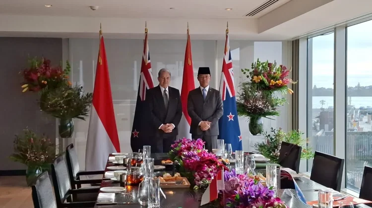 Menlu Sugiono Hadiri JMC Ke-13 Indonesia-Selandia Baru di Auckland