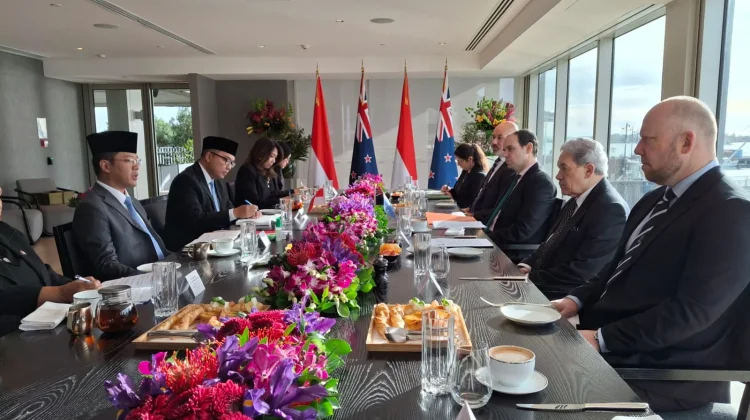 Menlu Sugiono Hadiri JMC Ke-13 Indonesia-Selandia Baru di Auckland