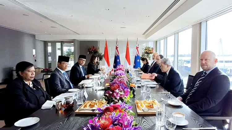 Menlu Sugiono Hadiri JMC Ke-13 Indonesia-Selandia Baru di Auckland