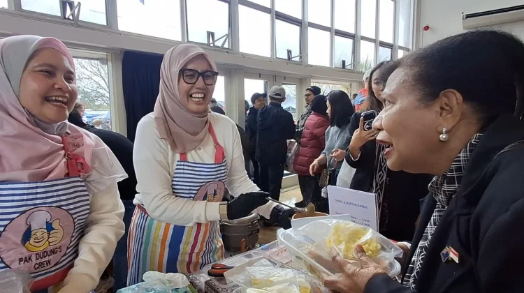 Bazar Makanan Khas Nusantara Meriahkan Peringatan HUT RI di Auckland