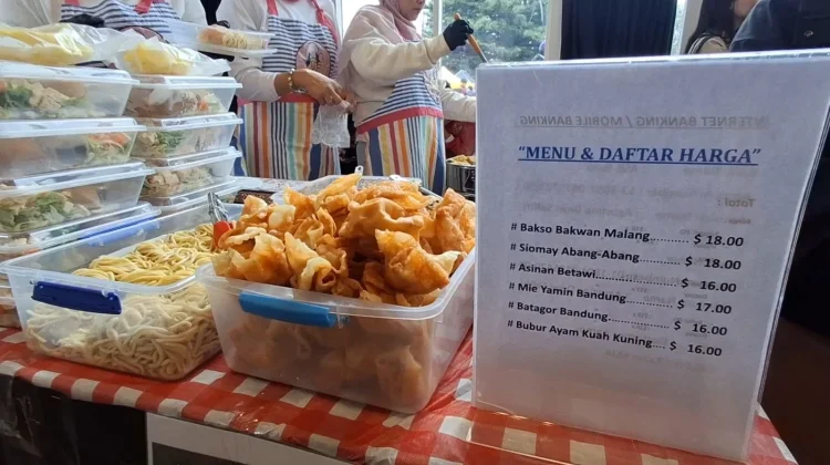 Bazar Makanan Khas Nusantara Meriahkan Peringatan HUT RI di Auckland