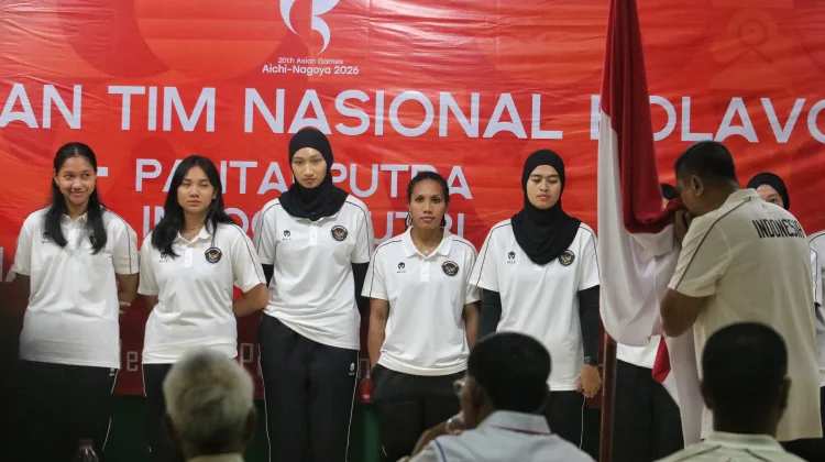 PBVSI Lepas Timnas Voli Putri dan Voli Pantai Putra dengan Harapan Besar