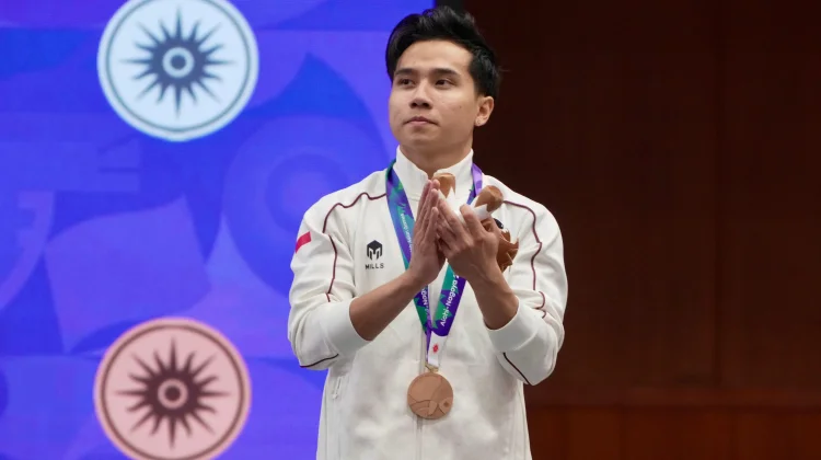 Medali Pertama Indonesia di Asian Games 2026, Inilah Penampilan Atlet Wushu Seraf