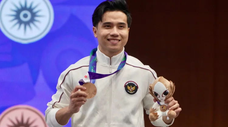 Medali Pertama Indonesia di Asian Games 2026, Inilah Penampilan Atlet Wushu Seraf