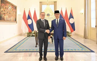 Indonesia-Laos Perkuat Kerja Sama Penanganan Kejahatan Transnasional