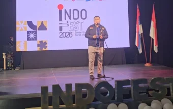 Penampilan Warga Serbia Turut Meriahkan “Indofest 2026” di Beograd
