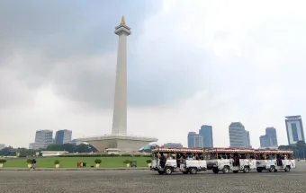 Monas Jadi Pilihan Wisata Masyarakat saat Libur Panjang Kenaikan Yesus Kristus