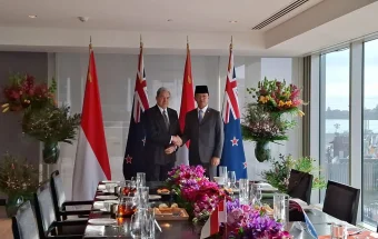 Menlu Sugiono Hadiri JMC Ke-13 Indonesia-Selandia Baru di Auckland
