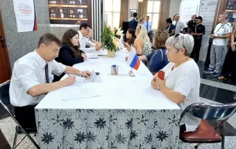 Kedubes Rusia Gelar Pemungutan Suara Pemilihan Anggota Parlemen di Jakarta