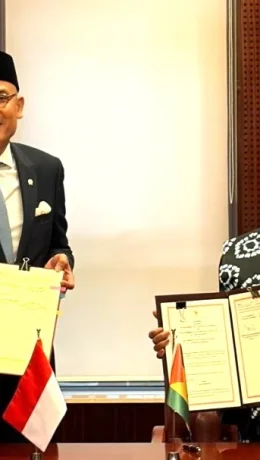 Indonesia dan Sao Tome dan Principe Tandatangani Perjanjian Bebas Visa