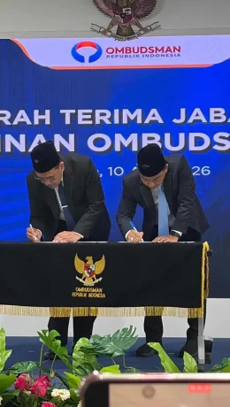 Ombudsman RI Gelar Serah Terima Jabatan Pimpinan Periode 2026-2031