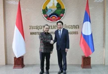 Wamenlu RI Kunjungi Laos, Bahas Penguatan Hubungan Bilateral