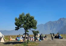 TNBTS Tutup Wisata Gunung Bromo saat Ritual Yadnya Kasada