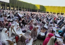Suasana Masjid Istiqlal saat Salat Iduladha 1447 Hijriah