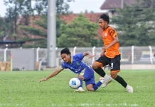 Laga Penuh Drama, Villa 2000 B Sukses Redam Perlawanan Pesik
