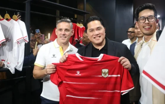 Kelme Perkenalkan Jersei Anyar Kebanggaan Timnas Indonesia