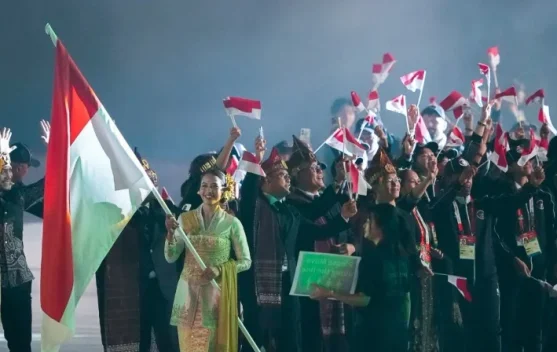Dua Budaya Nusantara Bersinar di Pembukaan Asian Games 2026