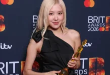 Rosé dari BLACKPINK Cetak Sejarah, Jadi Artis K-pop Pertama yang Menang di BRIT Awards
