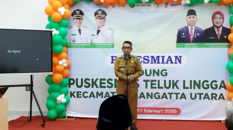 Peresmian Gedung Baru Puskesmas Teluk Lingga, Perkuat Layanan Masyarakat