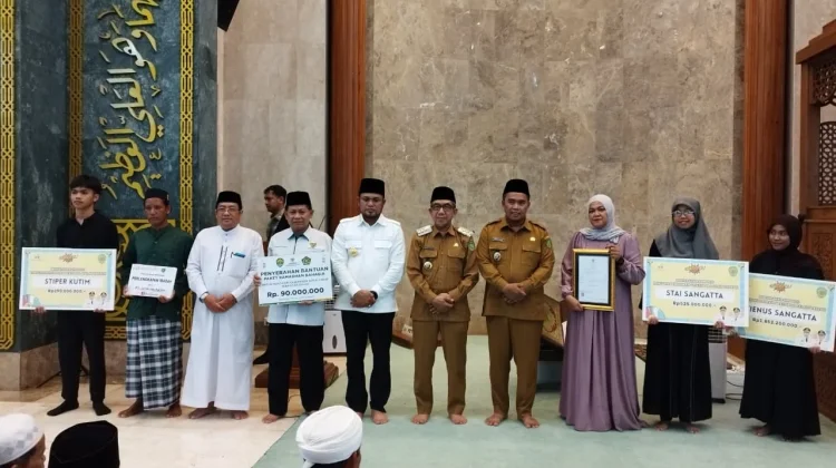 Safari Ramadhan Gubernur Rudy ke Sangatta, Mempererat Ikatan Ukhwuah Islamiyah