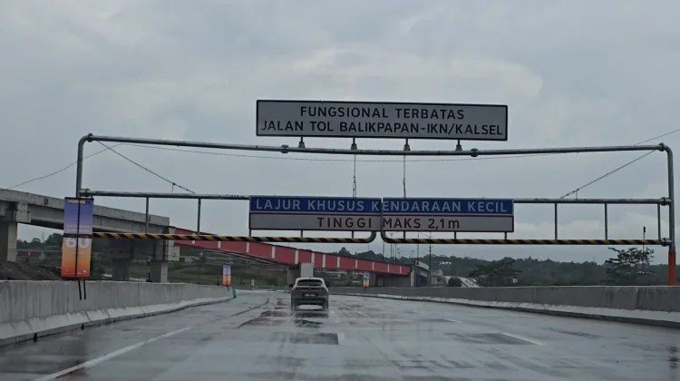 Jalur Fungsional Tol IKN Dukung Arus Mudik Lebaran