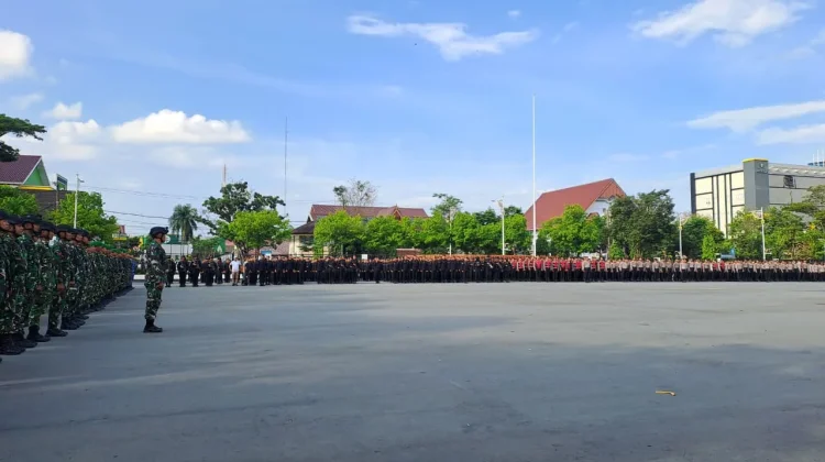 Apel Gelar Pasukan Pengamanan Aksi 21 April 2026, 2.263 Personel Disiagakan