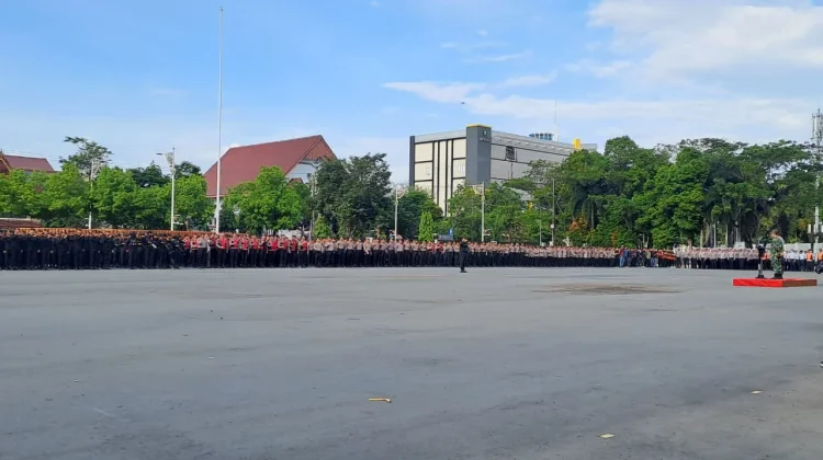 Apel Gelar Pasukan Pengamanan Aksi 21 April 2026, 2.263 Personel Disiagakan