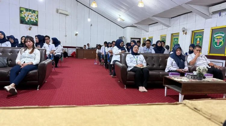 Pengarahan direktur Keuangan LPP RRI Bapak Muhammad Fauzan