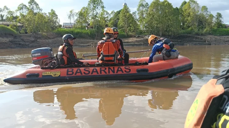 Perahu Tenggelam di Sungai Belayan Kukar, Tim SAR Temukan Korban Meninggal